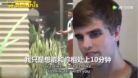 忠诚度测试-白人小哥目睹相处两年女友被说唱歌手拐跑